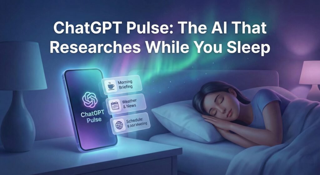 ChatGPT Pulse: The AI That Researches While You Sleep
