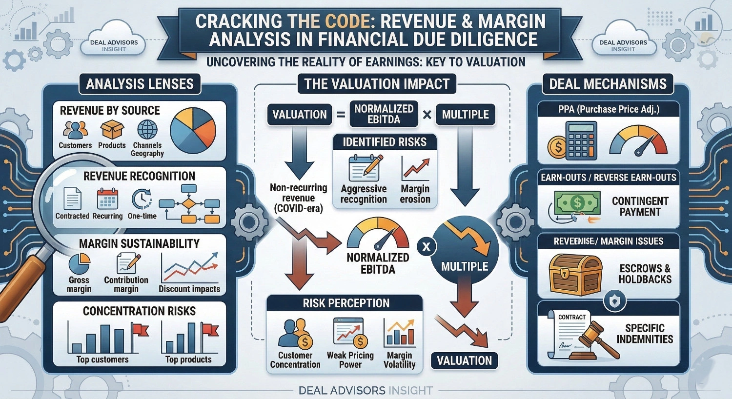 Cracking the Code: Revenue and Margin Analysis in Financial Due Diligence