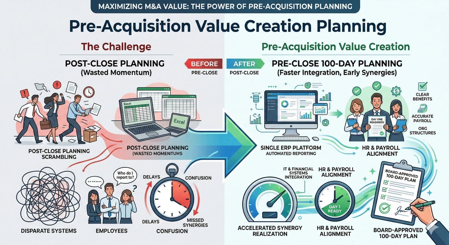 Pre-Acquisition Value Creation Planning