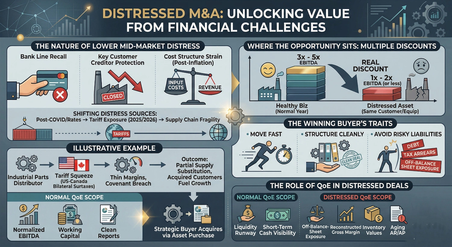Distressed M&A: The Opportunity Most Buyers Miss