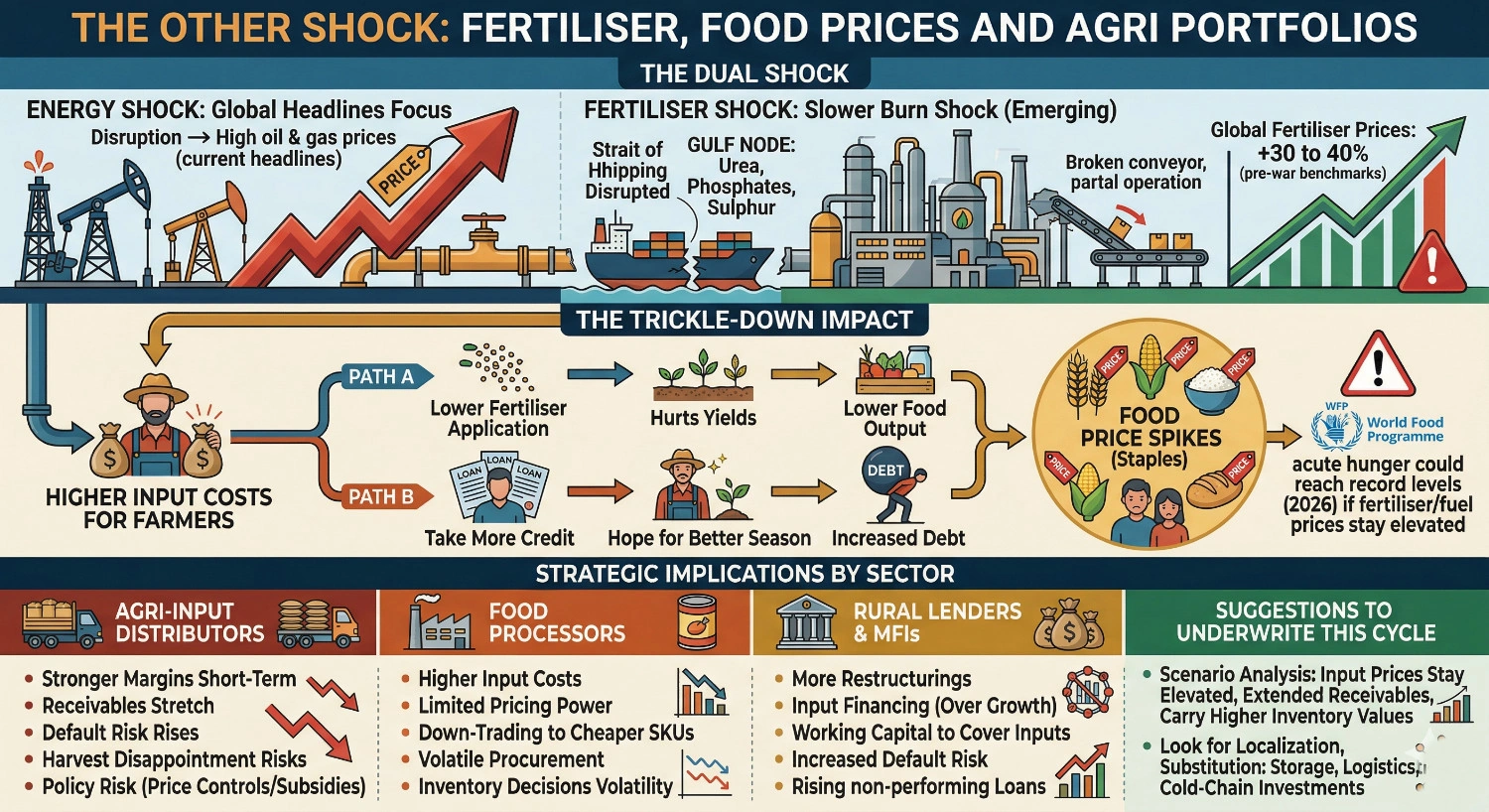 The Other Shock: Fertiliser, Food Prices And Agri Portfolios